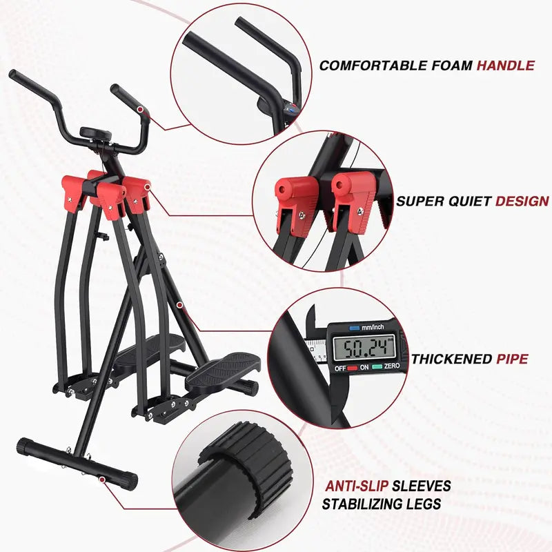 🏠 HOTWAVE Space Walker – Low-Impact Cardio Stepper for Home 🚶‍♀️🔥