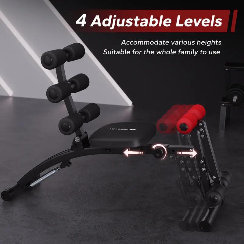 🏋️ MERACH 10-in-1 Ab Machine Workout Bench – Transform Your Core at Home! 💪🔥