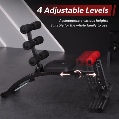 🏋️ MERACH 10-in-1 Ab Machine Workout Bench – Transform Your Core at Home! 💪🔥