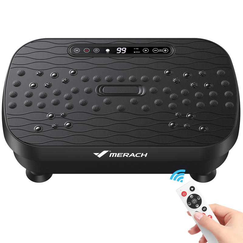 ✨ MERACH Mini Vibration Plate – Full-Body Workout in 20 Minutes! 💪
